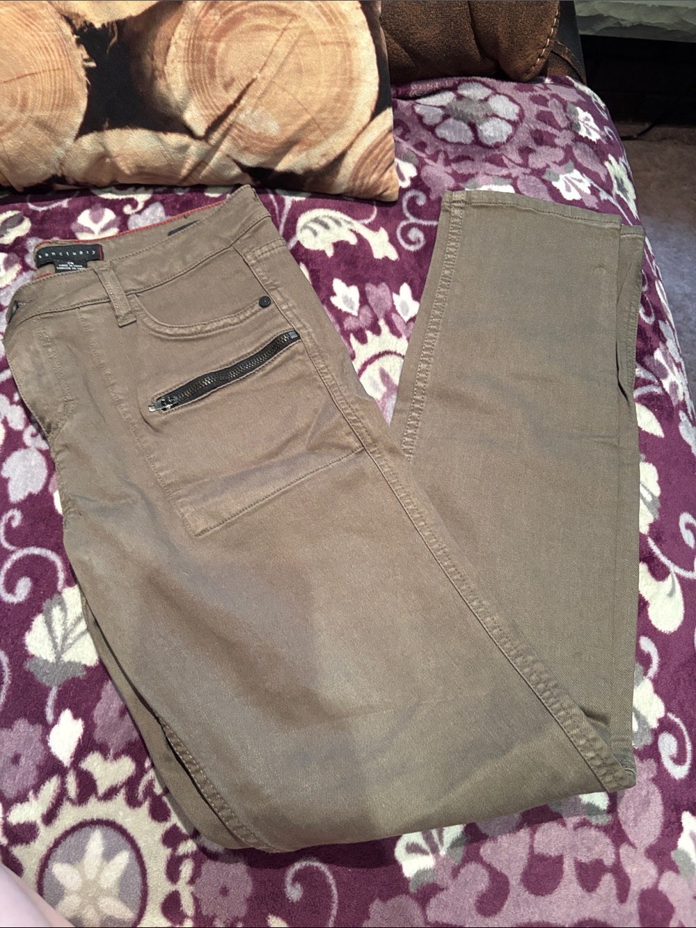 Sanctuary Women's Skinny Jeans in Olive Brown
